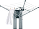 Brabantia wallfix wanddroogrek - met opberg- beschermbox - 24 m - metallic grey