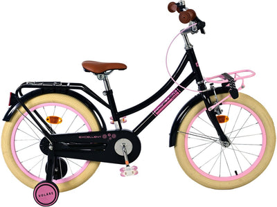 Virerare Eccellente bicicletta per bambini - Girls - 18 pollici - Nero - 95% assemblato