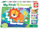 Educa - mijn eerste puzzel - jungle vrienden - 4 puzzels van 3-4-5 puzzels
