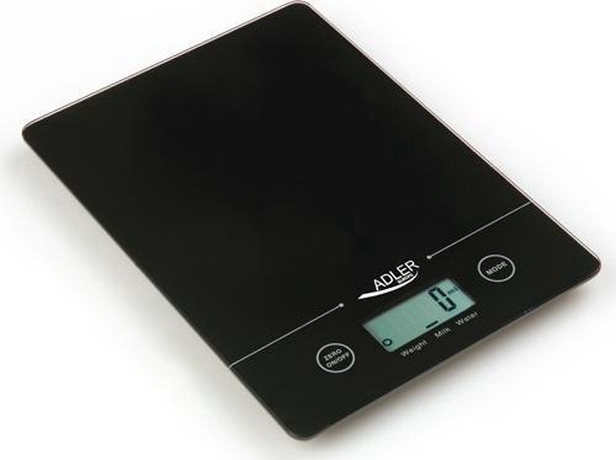 Adler AD3138 B - báscula de cocina - negro
