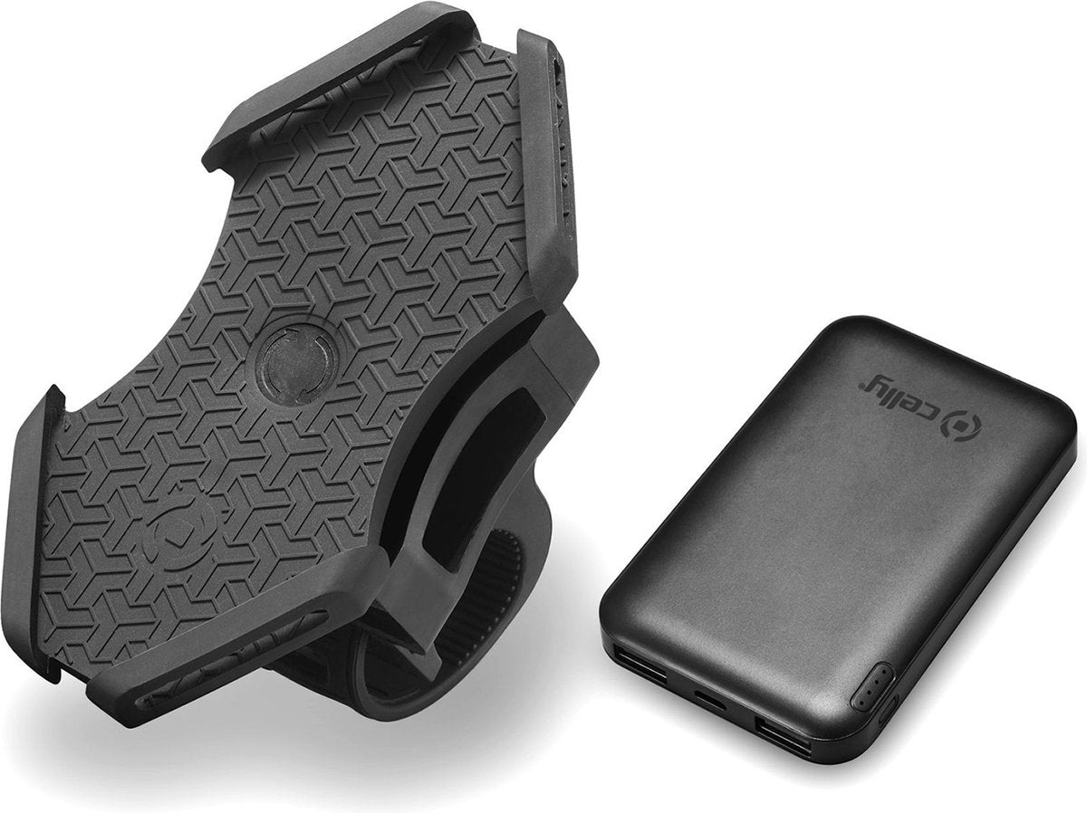 Celly phone holder powerbike with Powerbank