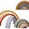 Johntoy Happy World Bio Plastic Stack Rainbow