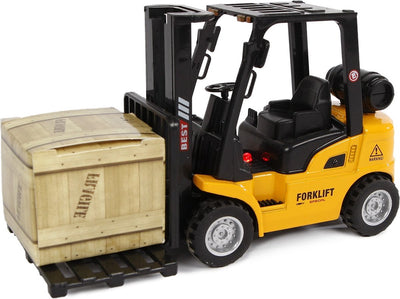 Camion per carrelli elevatori di 2 giochi con luce e suono, 14 cm