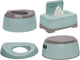 Set da toilette blu ghiaccio Luma