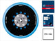 Platorello universale multiforo Bosch expert 150 mm duro - 26089...