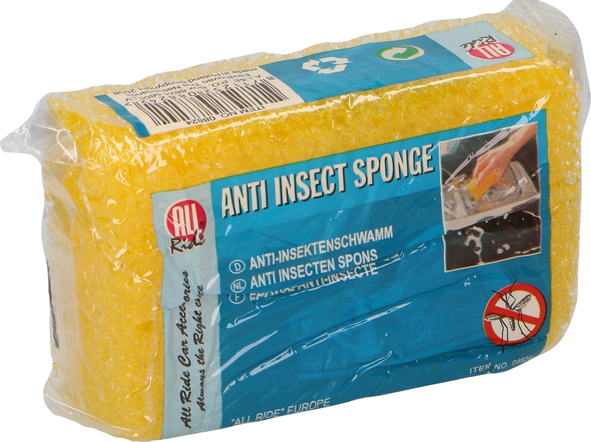 All-ride speciale all ride auto anti insecten spons - insecten verwijderen - auto wassen schoonmaak sponsen