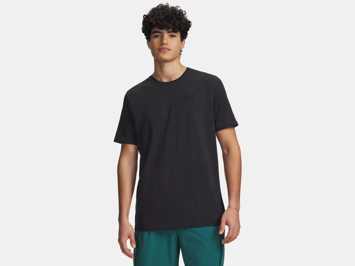 Maglia sportiva da uomo Under Armour UA M Sportstyle LC SS-BLK - Nera