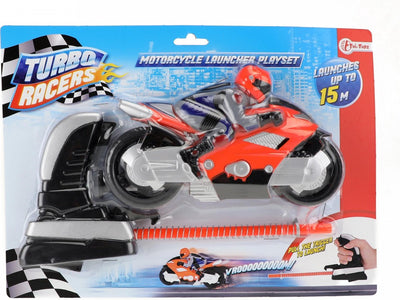 Toi-toys toi toys shooting motorcycle with motorcyclist
