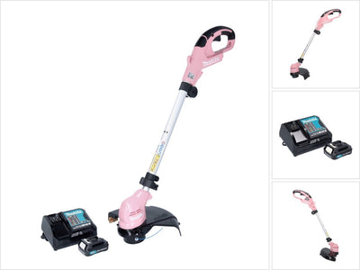 Makita ur100dsap | cortacésped inalámbrico | rosa | conjunto