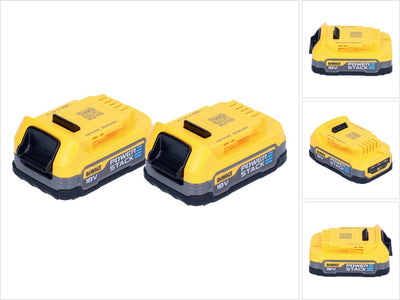 Batería de pila eléctrica de paquete doble Dewalt DCBP034E2-XJ | 18v xr | 1.7ah-dcbp034e2-xj