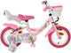 Bicicleta infantil Volare Unicorn - niña - 12 pulgadas - rosa - dos frenos de mano