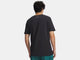 Under armour ua m sportstyle lc ss-blk heren sportshirt - zwart