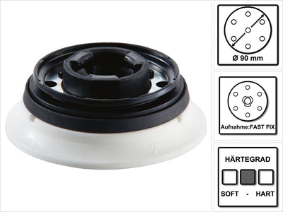 Accesorios Festool plato soporte fastfix st-stf d90 7 fx w-ht - 496804