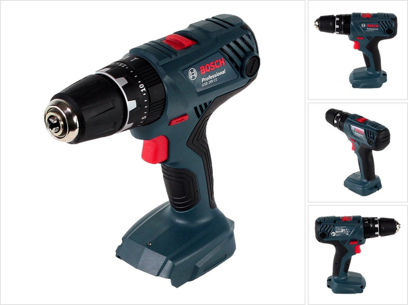 Trapano avvitatore a percussione a batteria Bosch Professional Gsb 18v-21