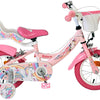 Bicicleta infantil Volare Unicorn - niña - 12 pulgadas - rosa - dos frenos de mano