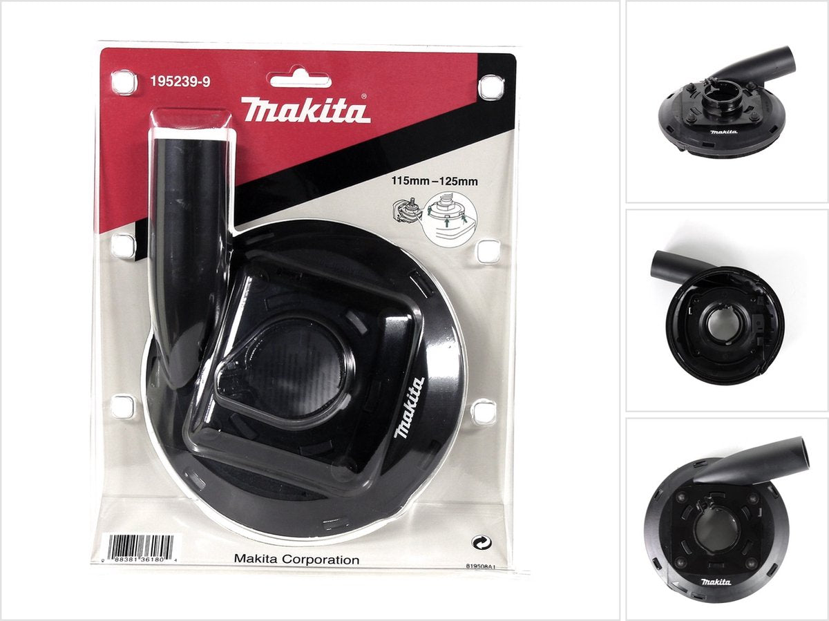 Makita 195239-9 127147-6 disco de copa extractora para ga5021cf01 ga5021cfy1 - 115 125mm