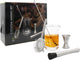 Leopold Vienna - set da cocktail da 5 pezzi (bicchiere, cucchiaio da bar, pestello, pipetta, colino) - set regalo