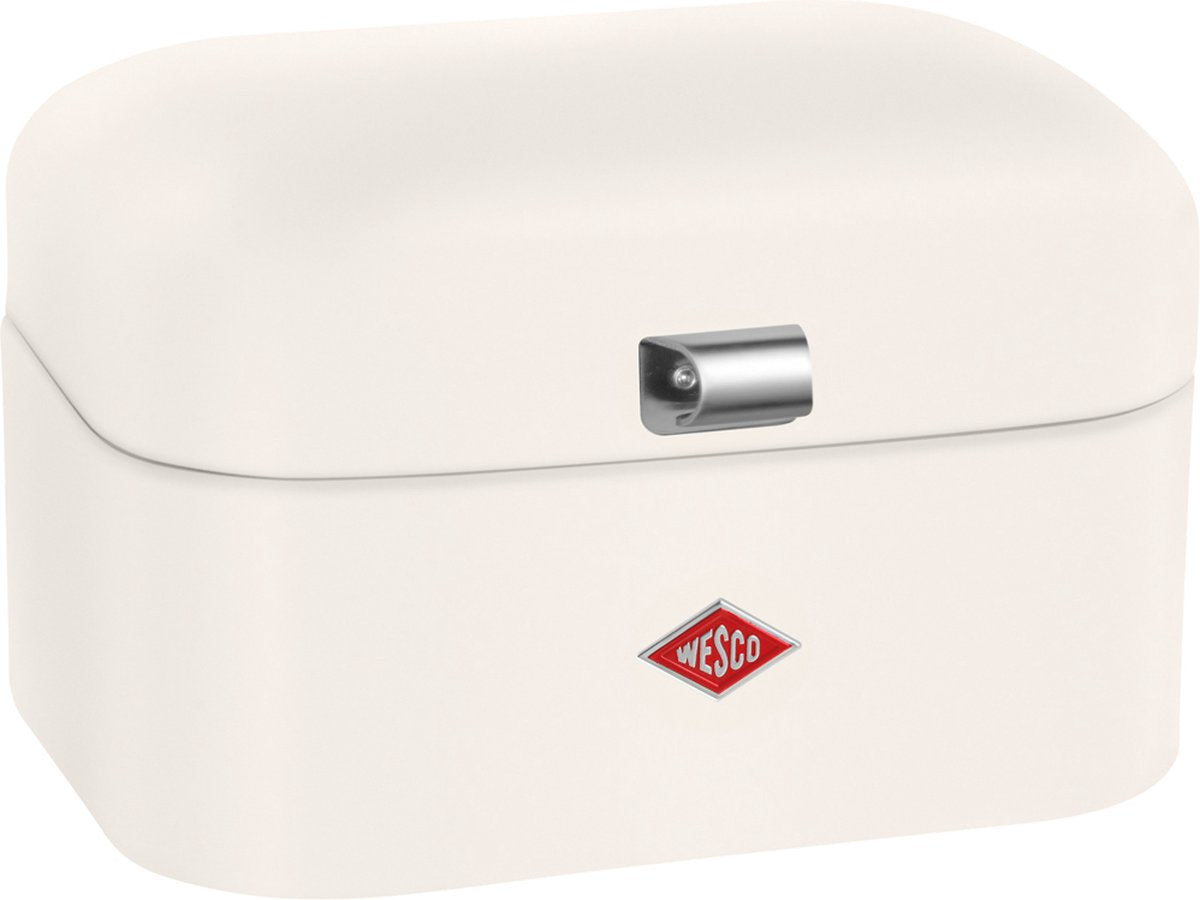 Panera individual Grandy Wesco | 7,5 litros - tamaño m | metal - arena mate | almacenamiento de pan