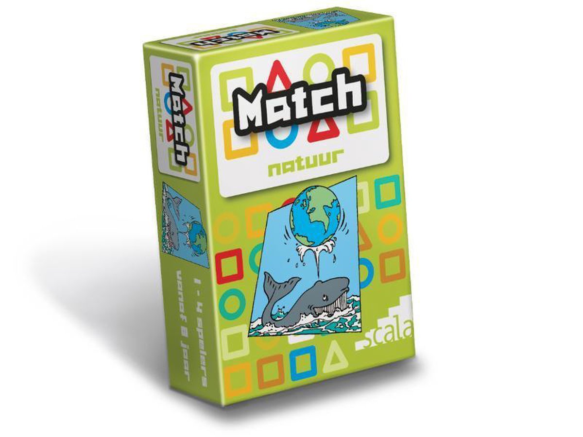 Scala match natuur - educatief kaartspel