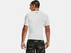 Maglia sportiva da uomo Under Armour UA HG Armor Comp SS-WHT - bianca - nera