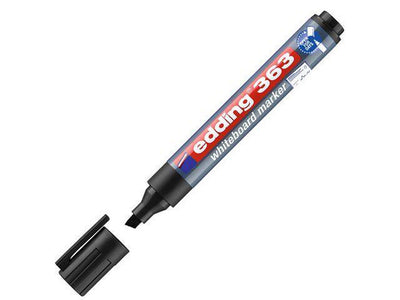 Edding whiteboard marker 363 diagonal 1-5mm black | 10 pieces