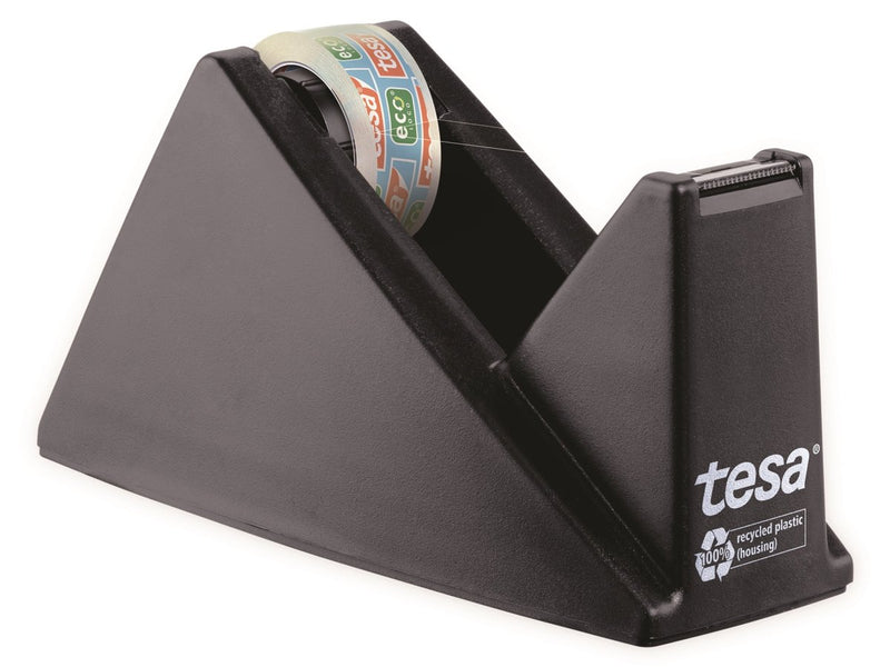 Dispenser di nastro adesivo Tesa nero larghezza rotolo (max.): 19 mm