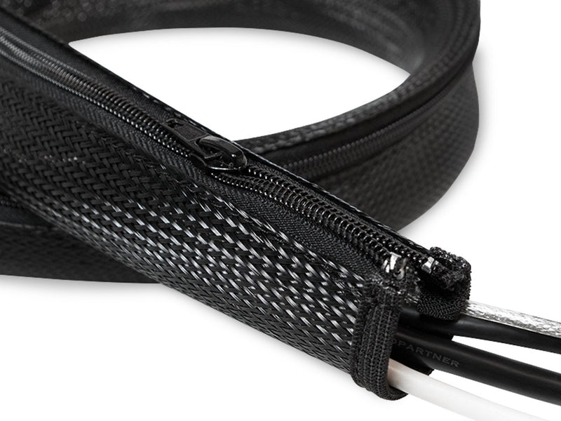 Logilink kab0046 protector de cable negro - 1m - ø30mm