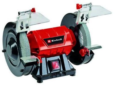 Amoladora de banco eléctrica Einhell tc-bg 150 - 150 w - 2.980 t min - ø150x32x16 mm - incl. 2x piedra de amolar (1x k36, 1x k60)