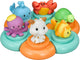 Sophie de giraf badspeelgoed - badpuzzel - badspeeltjes - 6 dieren - vanaf 10 maanden - 10x20x20 cm