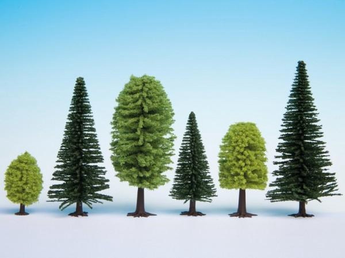 Noch gemengd bos bomen