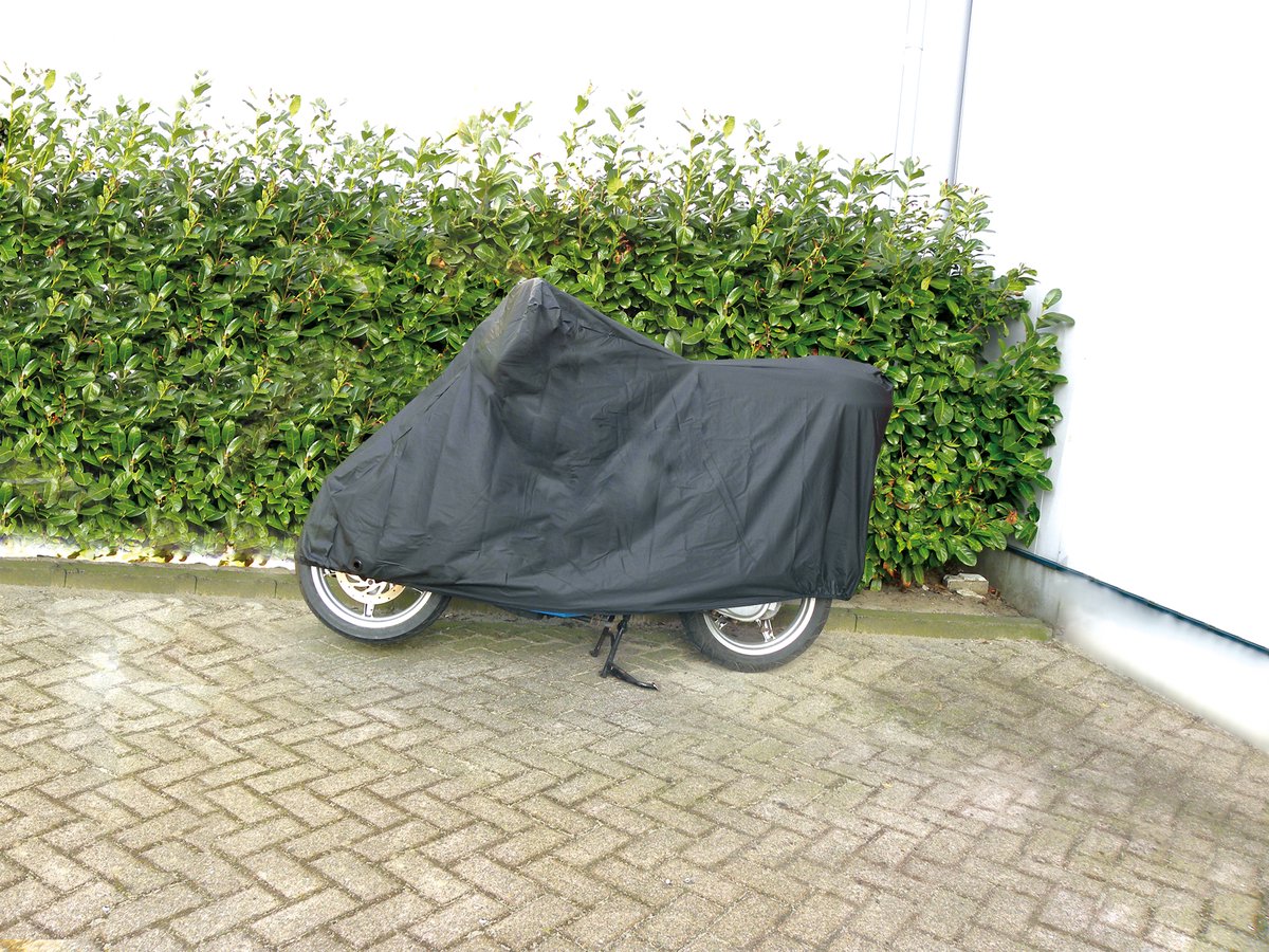 Carpoint funda para scooter m 203 x 89 x 120 cm negro