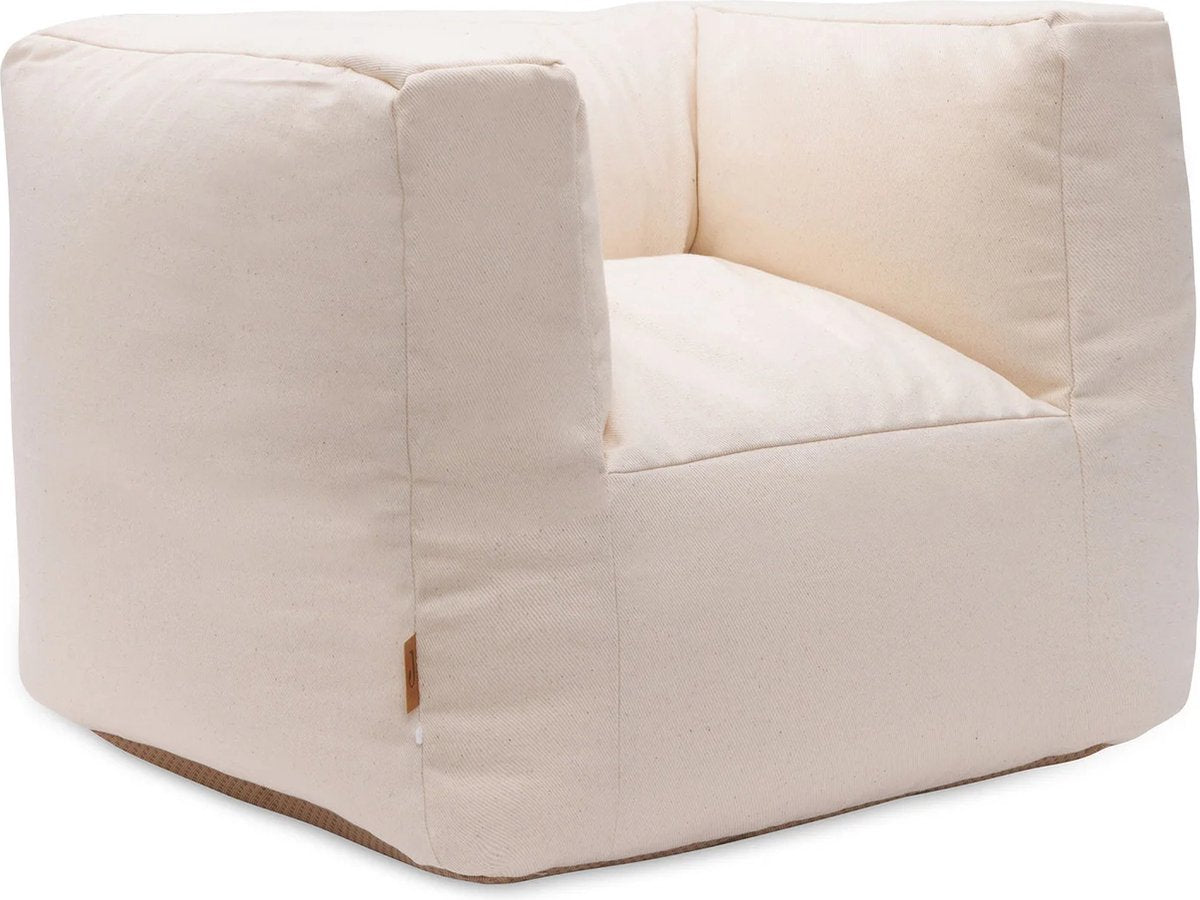 Poltrona per bambini Jollein - twill - naturale