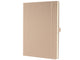 Quaderno Sigel - conceptum pure - a4 - beige - copertina rigida - 194 pagine - 80 grammi - quadrettato - si-co640