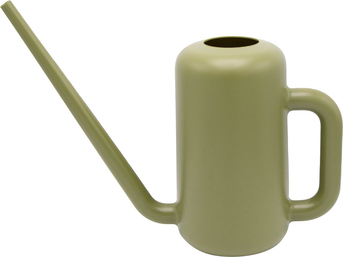 Naturaleza - regadera - de plástico - verde - para plantas de interior