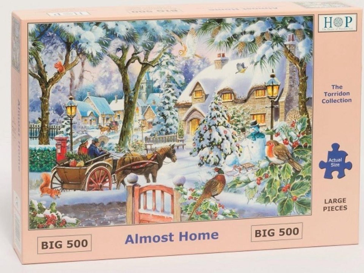 Puzzle house of puzzles - xxl 500 piezas grandes - colección torridon