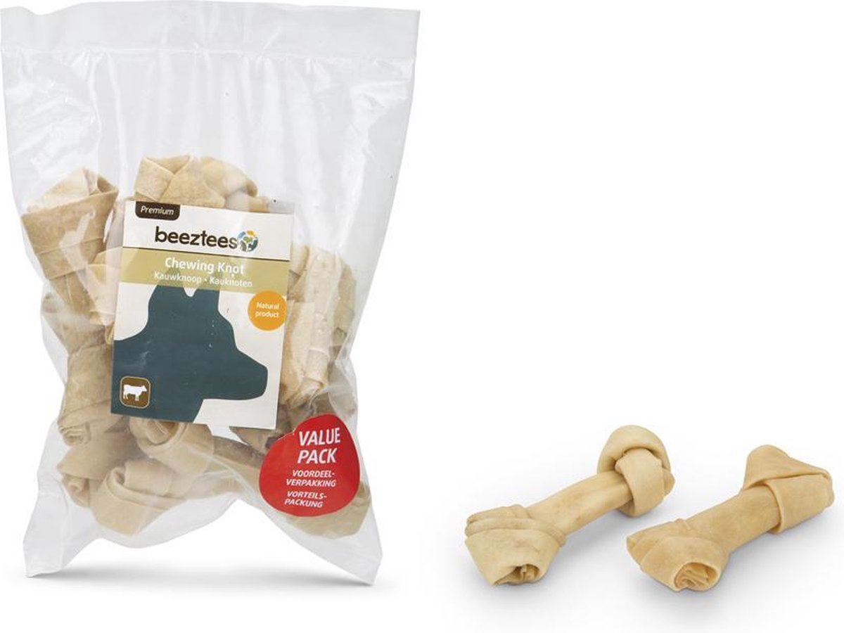 Beeztees Bottoni da masticare tailandesi 10 pezzi - 11,5 cm - Snack per cani - Snack da masticare - Confezione risparmio