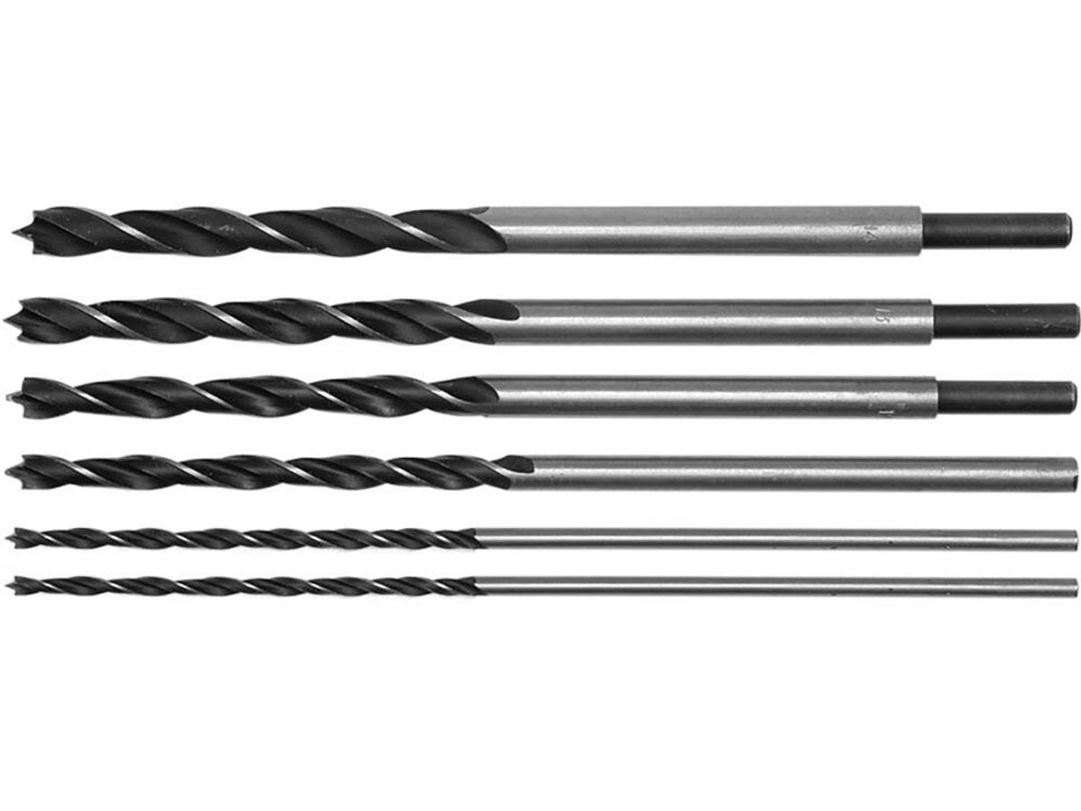 Vorel - professionele houtboren set - 300mm - lengtes 6-14mm