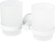 Haceka cosmos portavasos doble blanco mate