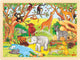 Goki houten legpuzzel - jungle, 48st.