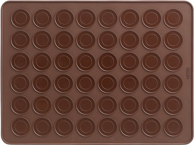 Lékué bakmat 24 macarons 40 cm - brown