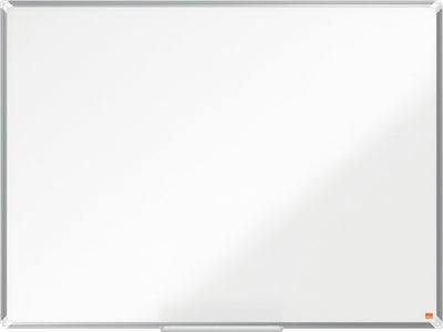 Nobo premium plus magnetisch whiteboard emaille - met pennengoot - inclusief whiteboard marker - 1200x900mm