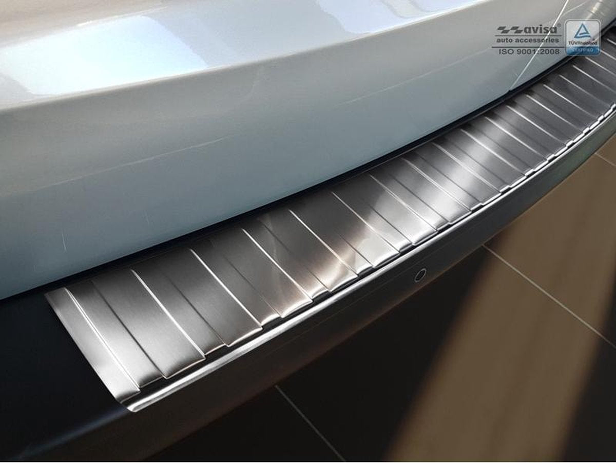 Avisa rvs achterbumperprotector passend voor citroën jumpy peugeot expert 2016- 'ribs'