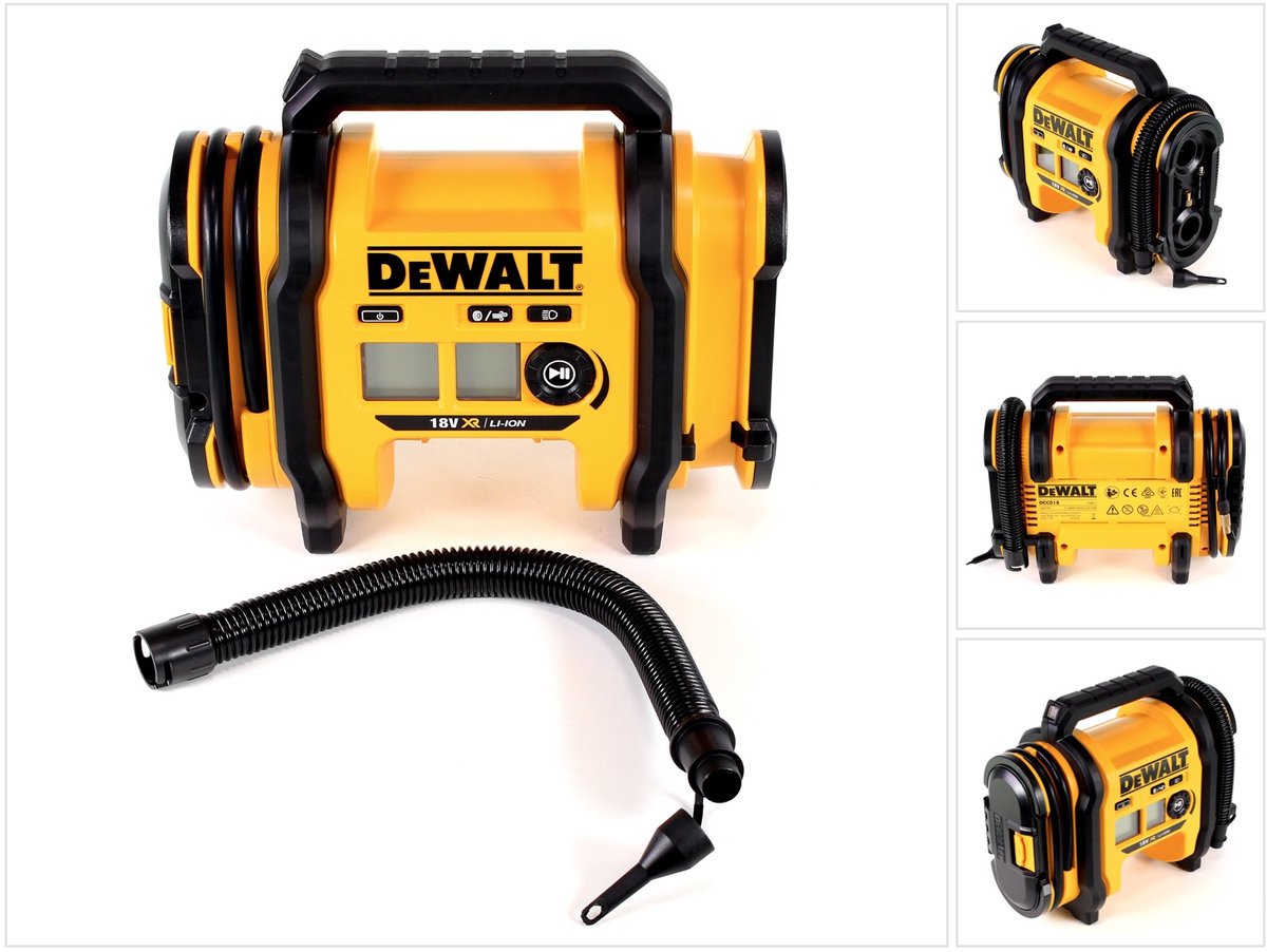 Dewalt dcc018n | bomba de aire de batería |18v | cuerpo | sin cargadores de baterias - dcc018n-xj