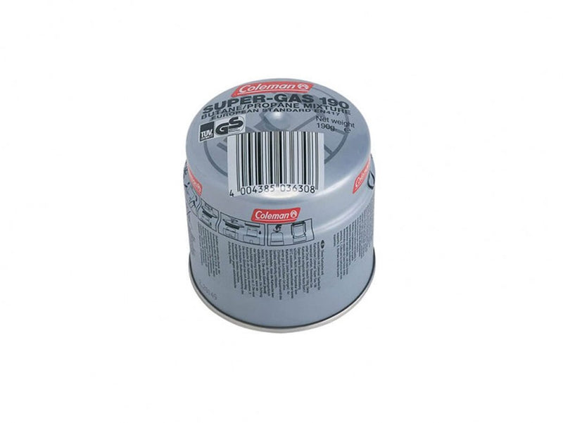 Coleman - cartucho de gas para pinchazos con válvula de seguridad 190 g - metal - propano - butano - bote de gas