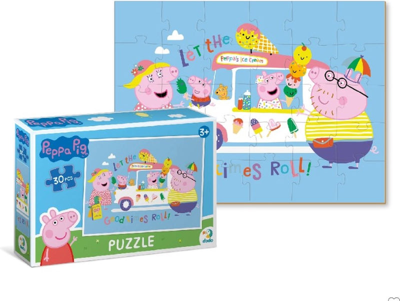 Dodo Toys Peppa Pig Puzzle - Puzzle per bambini 30 pezzi da 3+ anni