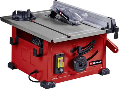 Mesa de sierra eléctrica Einhell tc-ts 8 - 1200 w - ø210 mm - hoja de sierra inclinable 45° hacia 1 lado - incl. hoja de sierra de 24 dientes