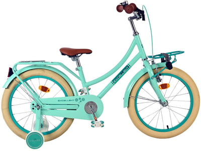 Volare Excelente bicicleta para niños - niñas - 18 pulgadas - verde - 95% ensamblada