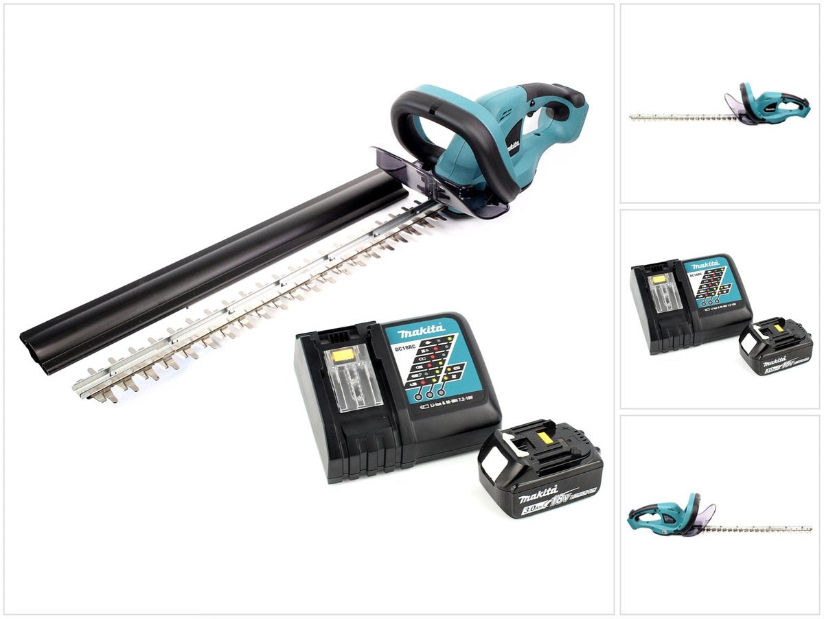Makita duh523rf - heggenschaar set - 18v li-ion accu (1x 3.0ah accu) - 52cm