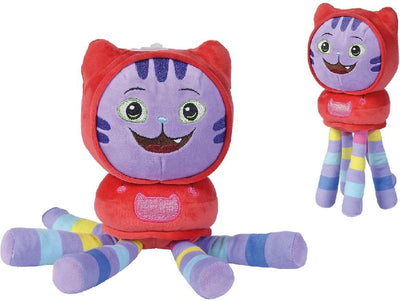 Casa de muñecas universal gabby dj catnip - peluche - 25 cm