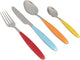 Posate Gimex linea colore - arcobaleno - 16 pezzi